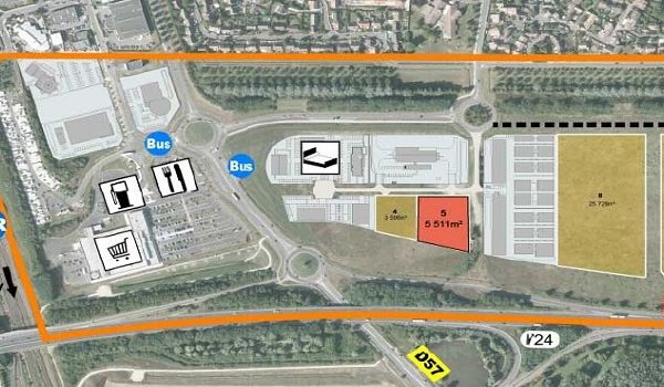 ZAC combs la ville 5 511m² - zoom